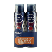NIVEA for Men Stress Protect sprej antiperspirant so 48 hodinou ochranou 2x150ml