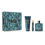 Versace Eros toaletná voda 100 ml + gél 150 ml + sprej 10 ml