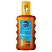 Nivea Sun Protect & Bronze, olej na opaľovanie v spreji podporujúci zhnednutie OF 20, 200 ml