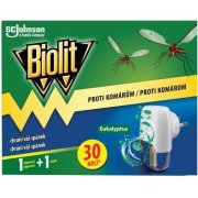 Biolit elektrický odparovač s tekutou náplňou eukalyptus 30 nocí 1+21 ml