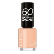 RIMMEL Super Shine 60 Seconds, lak na nehty 401 Nude Nostalgia, 8 ml