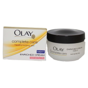 OLAY Complete Care Intenzívne hydratačný nočný krém, pre viditeľne zdravú pleť, pre všetky typy