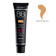 GOSH BB Cream 3v1 Denný krém + Podkladová báza + Makeup, odtieň 05 Espresso