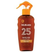 Nubian suchý olej v spreji SPF 25, 200 ml