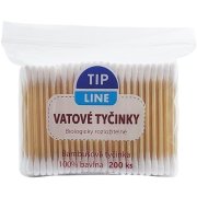 Tip Line vatové tyčinky Bambus v sáčku 200 ks