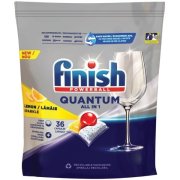 Finish Quantum All in 1 tablety do umývačky riadu Lemon Sparkle 36 ks