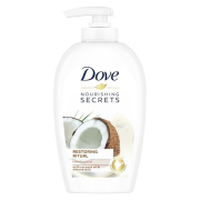 Dove tekuté mydlo pumpa kokos, 250ml