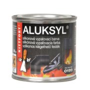 Aluksyl Silikónová vypaľovacia farba, 0199 - čierna 400 g