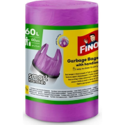 Fino Color vrecia na odpad fialové 60 l, 60 ks