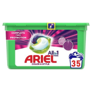 Ariel Color & Style Fiber Protection All in 1, pracie kapsuly 35 PD