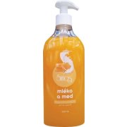 Sirios herb tekuté mydlo Mlieko a med 500 ml