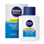 NIVEA for Men Skin Energy Double Action Q10, balzam po holení 100ml