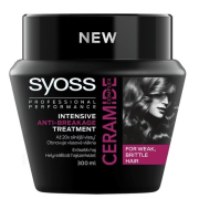 Syoss Ceramide Keratin Complex, maska proti lámavosti vlasov na slabé a lámavé vlasy 200ml