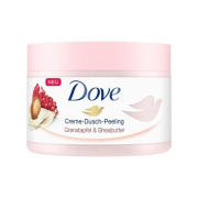 Dove granátové jablko ošetrujúci telový peeling, 225ml