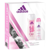 Adidas Smooth Dámska Darčeková Kazeta, Smooth sprchový gél 250ml