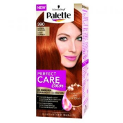 PALETTE Perfect Care Color 390 Svetlý medený, Dlhotrvajúca farba na vlasy
