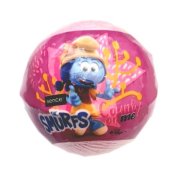 The Smurfs šumivá bomba do kúpeľa ružová 100 g
