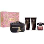 Versace Crystal Noir parfumovaná voda 90 ml + telové mlieko 100 ml + sprchový gél 100 ml + taška