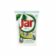 Jar All in 1 Yellow/Blue Dvojzložkové tablety do umývačky riadu, s unikátnou umývacou silou, 52ks