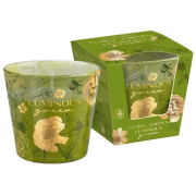 BARTEK Floral Garden Luminous green, vonná sviečka 115 g