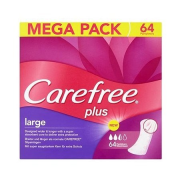 Carefree Plus slipové vložky Large 64 ks