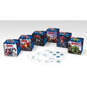 Disney Avengers vreckovky v krabičke s potiskom, 60ks