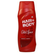 OLD SPICE Hair & Body, sprchový šampón 2v1 pre vlasy a telo s osviežujúcou vôňou 250ml