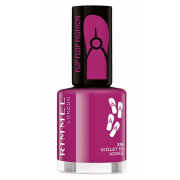RIMMEL Flip Flop Fashion, lak na nechty 336 Violet En Vogue, 8ml