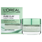 Loréal Pure Clay Purit Mask, čistiaca maska s eukalyptom na zmatnenie pleti 50ml