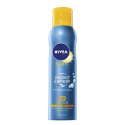 Nivea Sun Protect & Refresh, Chladivý neviditeľný sprej na opaľovanie OF20 200ml