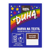 Duha textilná farba tmavo hnedá 15 g