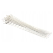 Stalco Sťahovacie sk pásky nylónové biele opb 4,8 x 430 mm, 100 ks