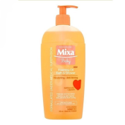 MIXA Baby penivý olej do sprchy i do kúpeľa 400ml
