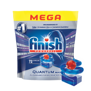 FINISH Quantum Max, tablety do umývačky riadu 72 ks