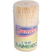 Spontex špáradlá bambusové 200 ks