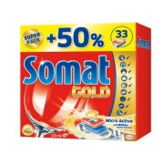 SOMAT Gold Micro Active Tabs, tablety do umývačky riadu 33ks