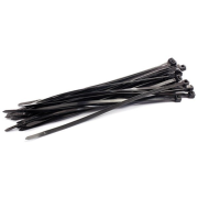 Stalco Sťahovacie sk pásky nylónové čierne opc 4,8 x 380 mm, 100 ks