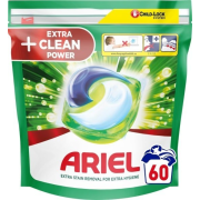 ARIEL All in 1 Pods + Extra Clean Power, pracie kapsuly 60 praní