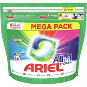 ARIEL All in 1 Power Color, pracie kapsuly 66 praní