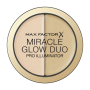 Max Factor Miracle Glow Duo Pro Illuminator, krémový rozjasňovač 10 Light, 11g