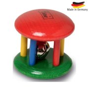 Walter Babyspass Glockenrolle, drevená hrkálka 61316, 1 ks