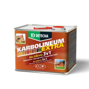 KARBOLINEUM Extra Impregnačný a lazúrovací prípravok na drevo, dub 3,5kg