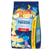 NESTLE mliečna kaša ovocná na dobrú noc, mliečna kaša od 6m 300g