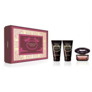 Versace Crystal Noir, toaletná voda 50 ml + sprchový gél 50 ml + telové mlieko 50 ml