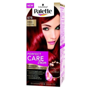 PALETTE Perfect Care Color 678 - Rubínovočervený, Dlhotrvajúca farba na vlasy