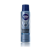 NIVEA for Men Silver Protect Polar Blue, sprej antiperspirant s antibakteriálnymi iónmi striebra