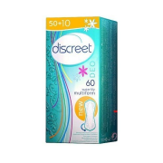 Discreet Slip Waterlily Multiform Dámske hygienické intímne vložky 60ks