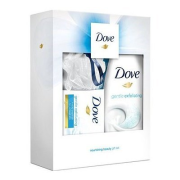 Dove Gentle Dámska darčeková kazeta so špongiou 1 ks