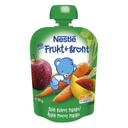 NESTLÉ Min Jablko Mango Mrkva, Ovocno-zeleninový príkrm 90g
