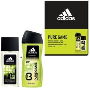 ADIDAS Pure Game, pánska darčeková kazeta 325 ml